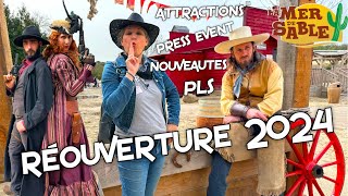 1ERE JOURNEE DE REOUVERTURE DE LA MER DE SABLE SAISON 2024  NOUVEAUTES 2024 [upl. by Aryn]