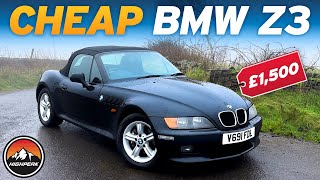 I BOUGHT A CHEAP BMW Z3 FOR £1500 [upl. by Nilahs]