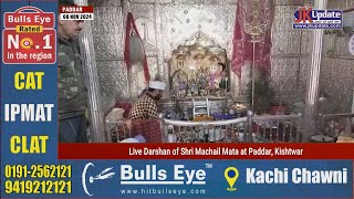 Live Darshan of Shri Machail Mata at Paddar Kishtwar [upl. by Tiler]