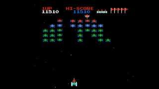 Galaxian WalkthroughGameplay NES HD 1080p [upl. by Eliga]