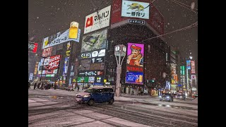 Winter in Sapporo 札幌市 Japan  Snow festival and Mt Moiwa [upl. by Kearney]