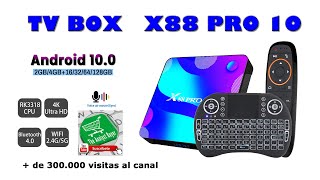 TESZT X88 Pro 10 Androidos TV Box  Mi Box S verő fele annyiért [upl. by Aguayo]