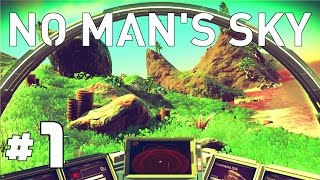 No Mans Sky Gameplay  Ep 1  Explore Survive Craft and Lazers  Lets Play No Mans Sky Game [upl. by Allenrad430]