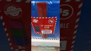 Dollar Tree 2024 Holiday Stackables  IcedHazelnut Channel [upl. by Hibbert]