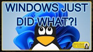 Windows Just Did What  Time to Start Switching to Linux [upl. by Eissac]