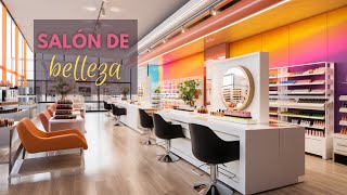 DESTACA TU SALON DE BELLEZA ✨ Diseño de Salones de Uñas  Diseño y decoracion de interiores [upl. by Nomead]