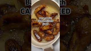 Banana with caramelized sugar snacks [upl. by Trovillion]