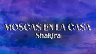 Shakira  Moscas En La Casa 💔 Letra [upl. by Ilamad647]