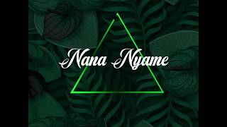 Gyakie  Nana Nyame Official Lyrics Video [upl. by Nanreik]