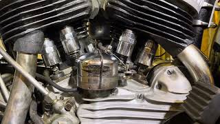 Harley Davidson WLC valves working without spark plugs [upl. by Aldwin789]