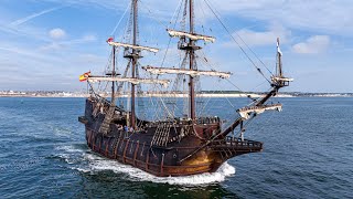 El Galeon  Leaving Ramsgate Harbour [upl. by Decker40]