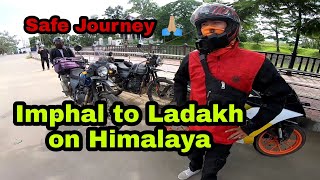 Ladakh Journey started for lumfooonwheels2441 [upl. by Flemming308]