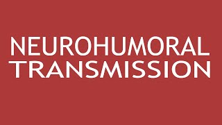 Neurohumoral transmission in ANS by DrShikha Parmar [upl. by Koeninger]