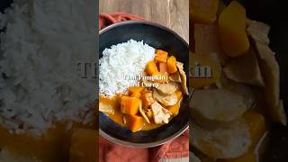 🎃 Thai Pumpkin Red Curry shorts food asianfood curry [upl. by Adnor477]