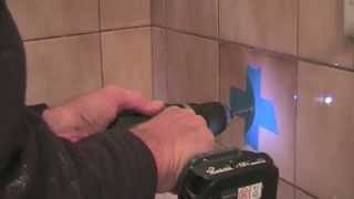 How to Drill a Hole in a Tile  TOO EASY [upl. by Bertle16]