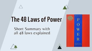 The 48 Laws of Power Short Audio book Summary  Learn All 48 Laws Quick and Easy  Robert Greene [upl. by Anytsirhc814]