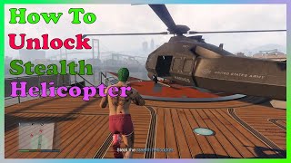 GTA 5 How To Unlock Stealth Annihilator Helicopter  Cayo Perico Heist Tutorial [upl. by Melas795]