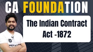 10 Indian Contract Act 1872  CA Foundation  Business Law  Accounting Guru CA Foundation Exam [upl. by Betsy]