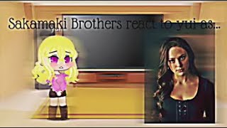 Sakamaki brothers react to yui as hope mikealson pt 1 Diabolik lovers [upl. by Ecienahs]