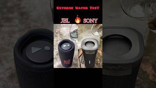 Extreme water Test on Sony and JBL bluetooth speakers [upl. by Shir]