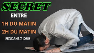 SECRET ENTRE 2H DU MATIN 3H DU MATIN PRIÈRE NOCTURNE avant le Ramadan NE RATE PAS CE TRÉSOR [upl. by Hanan]