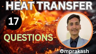 HEAT TRANSFER  Questions prectice  engineering heattransfer [upl. by Atok]