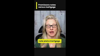 Promissory notes versus mortgage [upl. by Rae563]