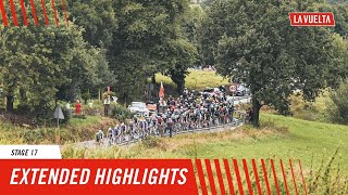 Extended Highlights  Stage 17  La Vuelta 2024 [upl. by Hillell672]