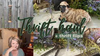 THRIFT HAUL  THRIFT FLIPS  A special Thank You too ☺️ thrifthaul thriftflip homedecor [upl. by Assirem33]