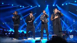 CNCO presentándose en Prêmios Juventud 2023 cantando La Última Canción [upl. by Georgi]