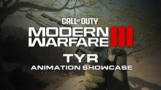 Call of Duty Modern Warfare III  TYR Animation Showcase [upl. by Mun284]