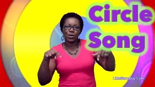 Circle Shape Song  Learning Colors for kids [upl. by Okuy769]