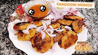 Tandoori momos recipe street styletandoorimomos [upl. by Mcconaghy]