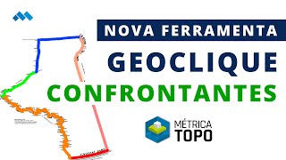 NOVA ferramenta GEOCLIQUE CONFRONTANTE  Atualização Métrica TOPO [upl. by Johnath]