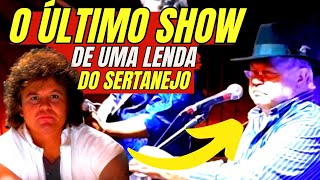 😪ESSE foi o ÚLTIMO SHOW DE despedida DO GRANDE CANTOR sertanejo MATHIAS [upl. by River]