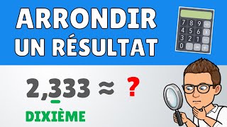 Comment ARRONDIR un nombre  Unité Dixième Centième  💡 Méthode  Mathématiques [upl. by Ahsenyl]