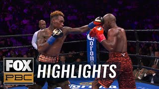 Tony Harrison takes down Jermell Charlo breaks down unanimous decision  HIGHLIGHTS  PBC ON FOX [upl. by Spike]