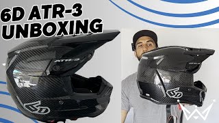 6D ATR3 Unboxing  Best Motocross Helmet [upl. by Aisak110]