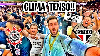 TRISTEZA E REVOLTA DA TORCIDA DO CORINTHIANS EM ITAQUERA Corinthians 1 x 2 São Paulo [upl. by Norre]