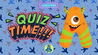 Quiz time Letter A Alphabet for kids ABCD kids abcd quiz [upl. by Quirita]