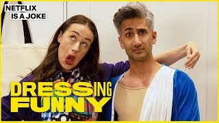 Miranda Sings Gives Tan France a New Name  Dressing Funny Outtakes  Netflix Is A Joke [upl. by Ilyk]