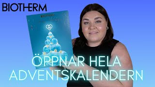 ÖPPNAR BIOTHERM ADVENTSKALENDER 2023 [upl. by Crisey]