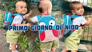 VLOG  PRIMO GIORNO DI INSERIMENTO AL NIDO [upl. by Jordans]