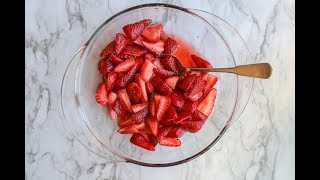 Macerated Strawberries [upl. by Reerg499]