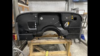 1979 Jeep CJ5 Restoration Episode 34 Final Paint on Firewall [upl. by Echo983]