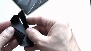 CardSharp 2  Credit Card KNIFE  Iain Sinclair BLACK  Wallet Safey Knife Обзор ножа кредитки [upl. by Tterrab244]