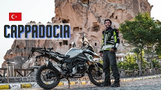 Cappadocia Turkey Ep 32  Motorcycle Tour Germany to Pakistan amp India on BMW G310GS [upl. by Oilegor]