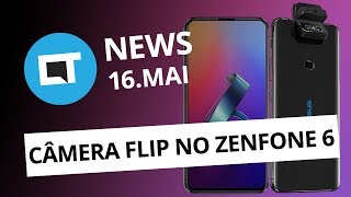 Zenfone 6 5G no Brasil e  CT News [upl. by Chessa585]