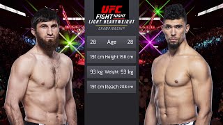 Magomed Ankalaev vs Johnny Walker Full Fight  UFC Fight Of The Night [upl. by Aret101]