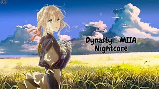 Nightcore Dynasty  MIIA  Nazz Nighcore [upl. by Llemart453]